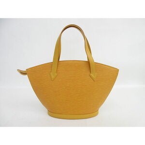 Louis Vuitton Saint Epi Handbag Yellow Bag Jacques